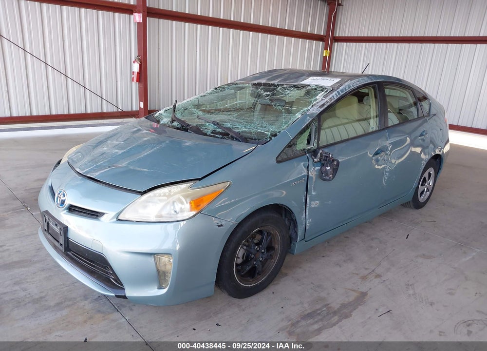 2012 TOYOTA PRIUS TWO VIN: JTDKN3DUXC1576959