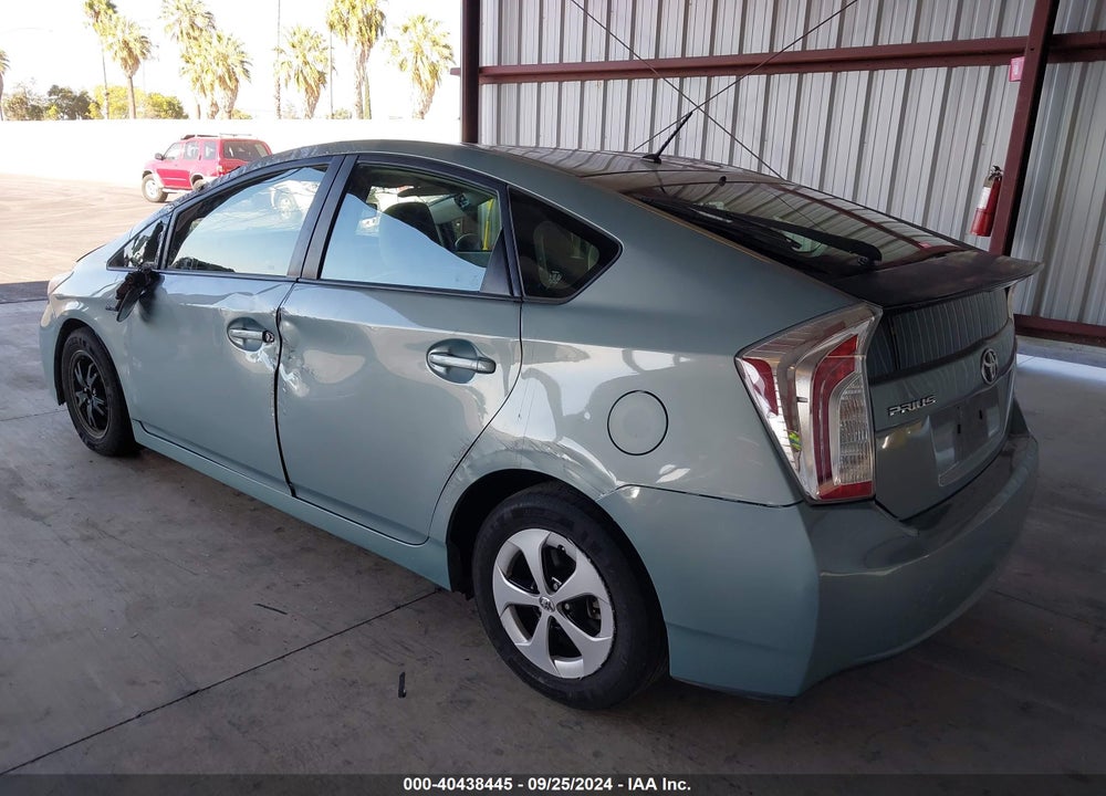 2012 TOYOTA PRIUS TWO VIN: JTDKN3DUXC1576959