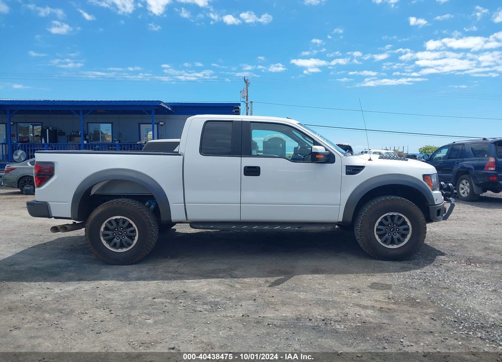 2010 FORD F-150 SVT RAPTOR VIN: 1FTEX1E60AFC62927