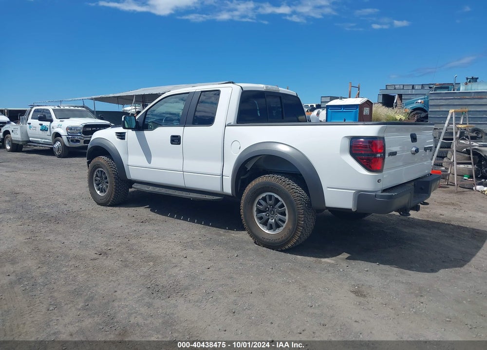 2010 FORD F-150 SVT RAPTOR VIN: 1FTEX1E60AFC62927
