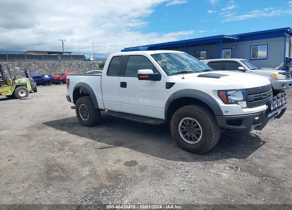 2010 FORD F-150 SVT RAPTOR VIN: 1FTEX1E60AFC62927