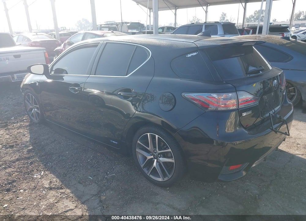 2017 LEXUS CT 200H VIN: JTHKD5BH6H2286755