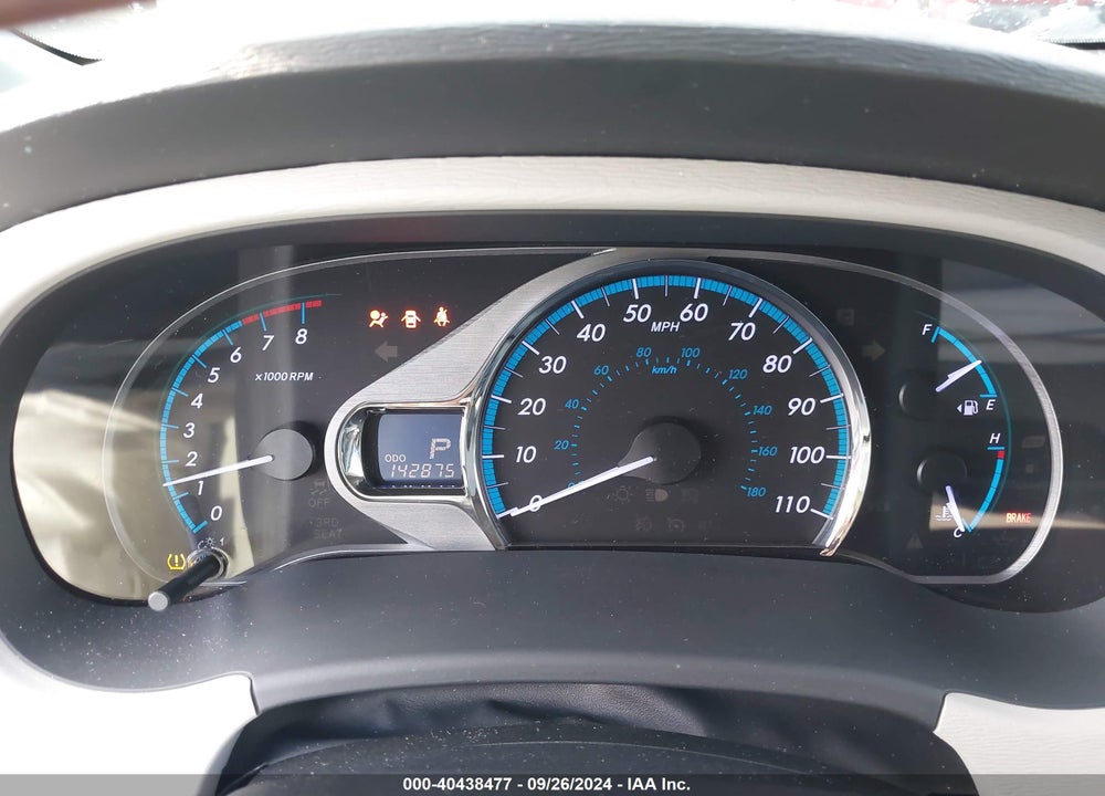 2011 TOYOTA SIENNA LIMITED V6 VIN: 5TDYK3DCXBS085853