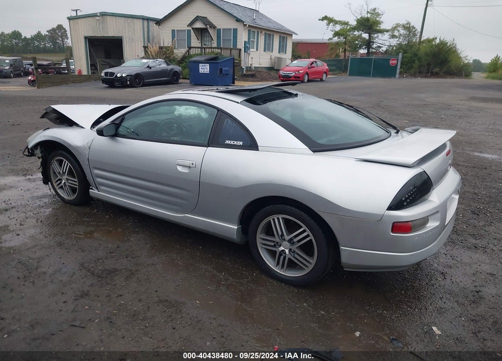 2000 MITSUBISHI ECLIPSE GT VIN: 4A3AC54L0YE149470