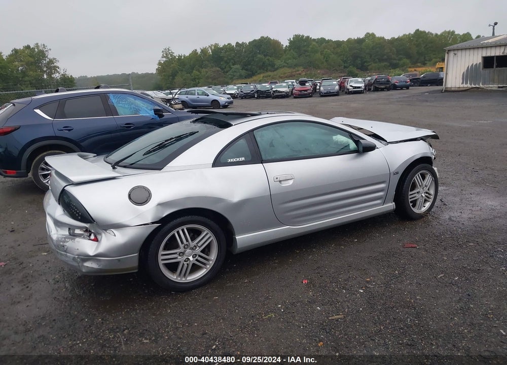 2000 MITSUBISHI ECLIPSE GT VIN: 4A3AC54L0YE149470