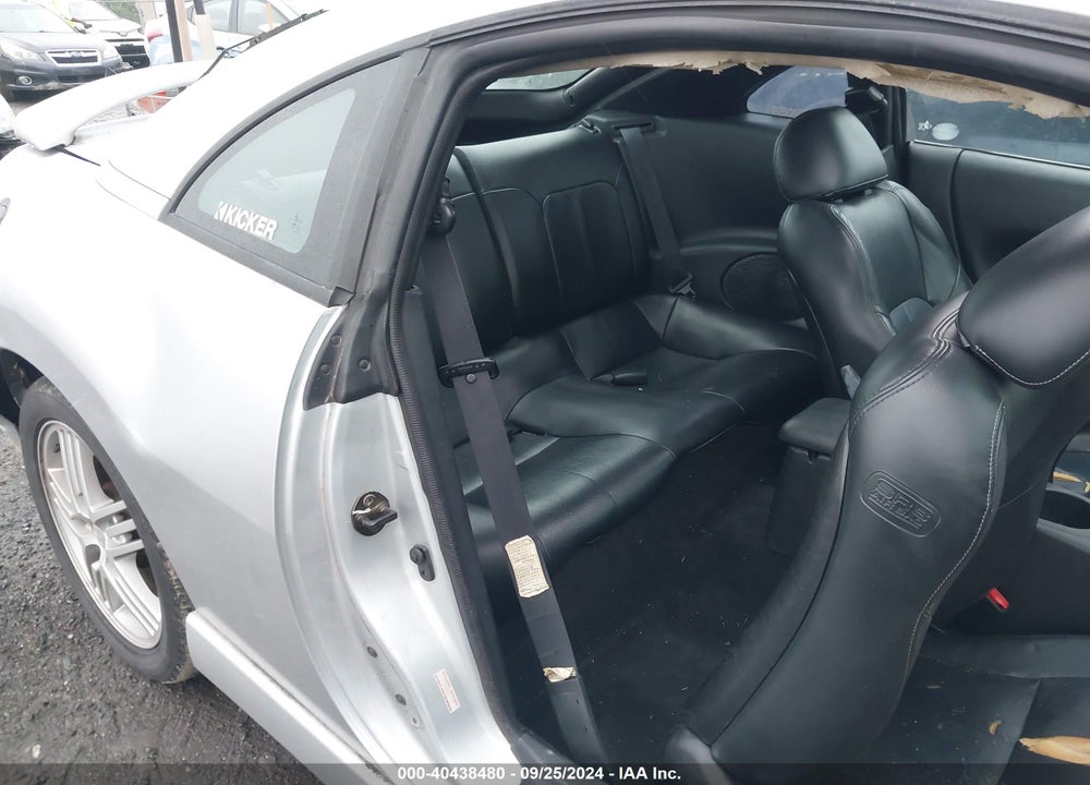 2000 MITSUBISHI ECLIPSE GT VIN: 4A3AC54L0YE149470