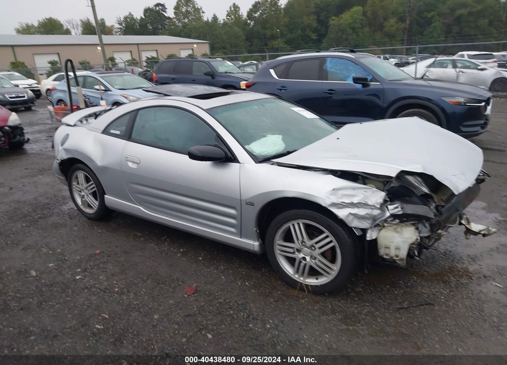 2000 MITSUBISHI ECLIPSE GT VIN: 4A3AC54L0YE149470