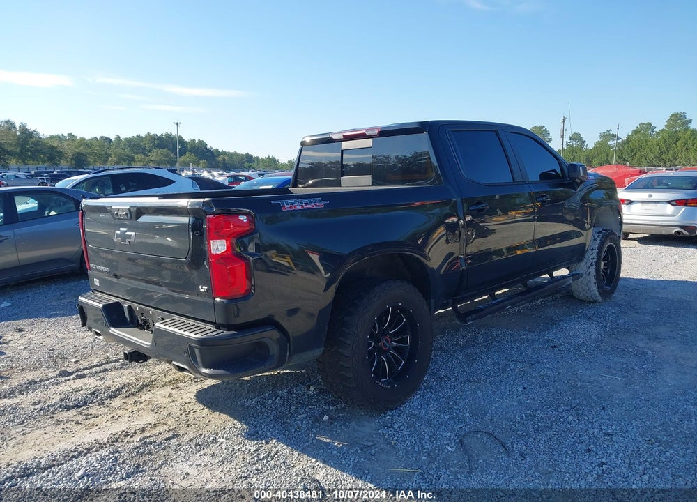 2022 CHEVROLET SILVERADO 1500 4WD SHORT BED LT TRAIL BOSS VIN: 3GCUDFED7NG583481