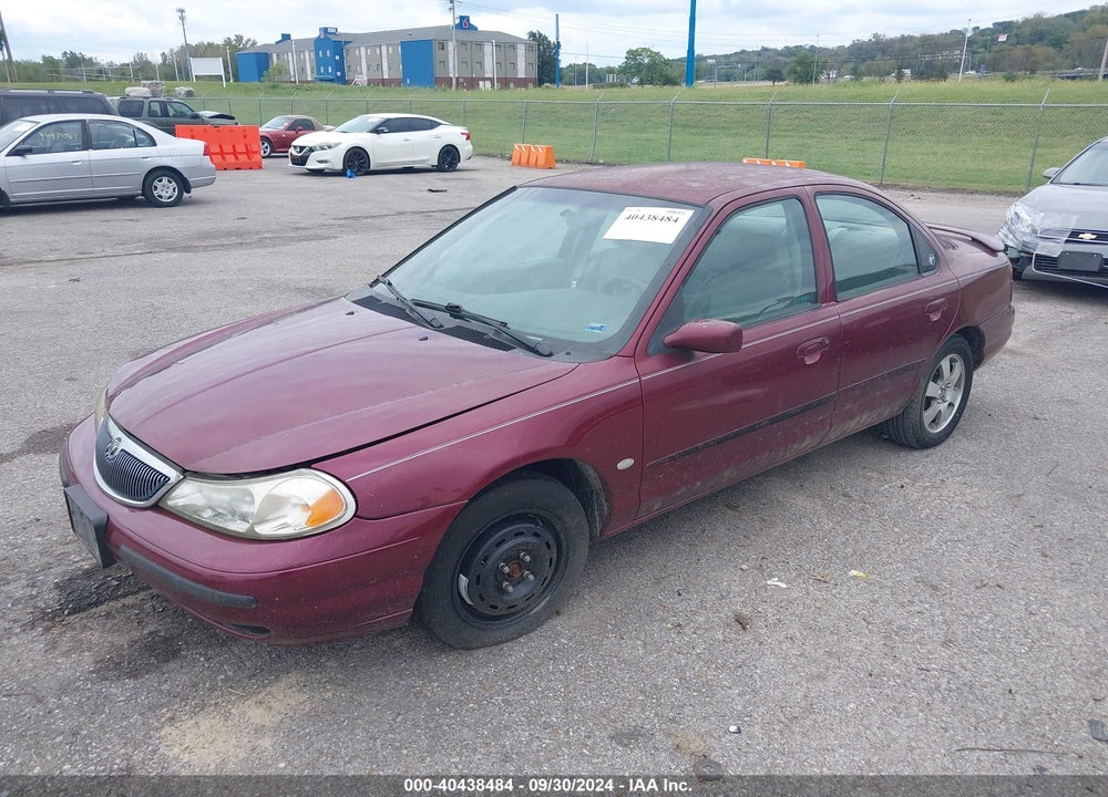 1998 MERCURY MYSTIQUE LS VIN: 1MEFM66L8WK636681