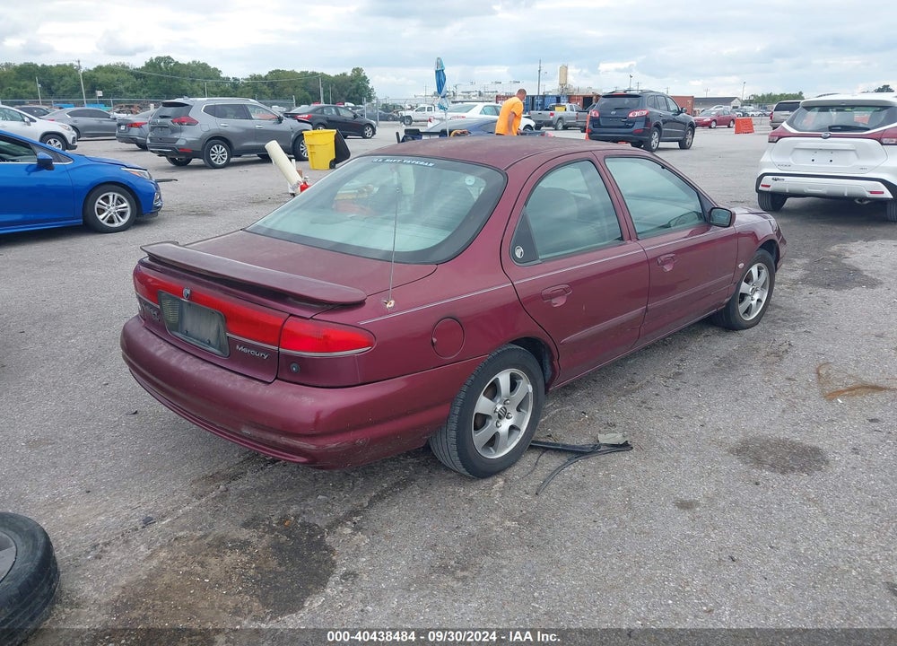 1998 MERCURY MYSTIQUE LS VIN: 1MEFM66L8WK636681