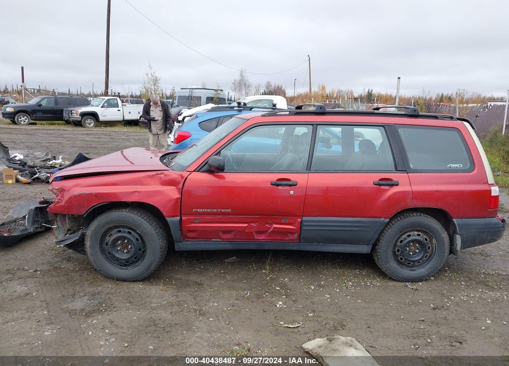 2002 SUBARU FORESTER L VIN: JF1SF63552H738050