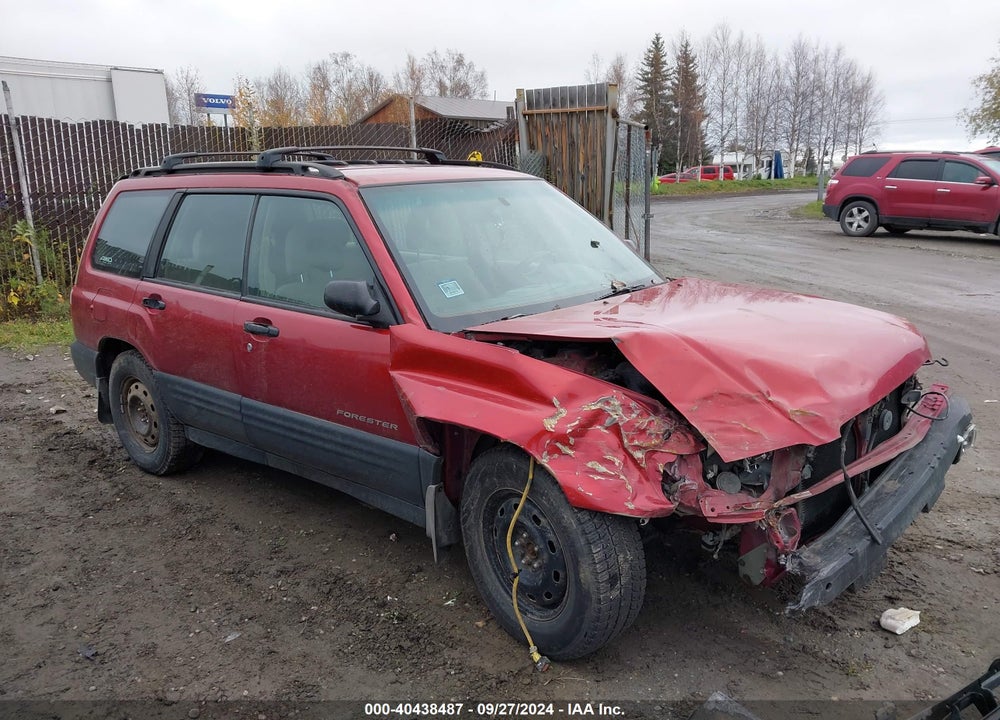 2002 SUBARU FORESTER L VIN: JF1SF63552H738050