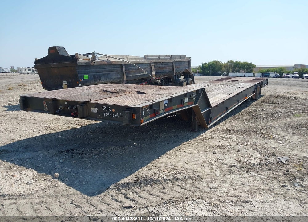 1999 WILSON TRAILER CO LOWBOY VIN: 1W1AEK6G3XK227421