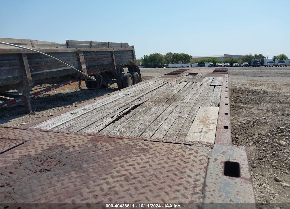 1999 WILSON TRAILER CO LOWBOY VIN: 1W1AEK6G3XK227421