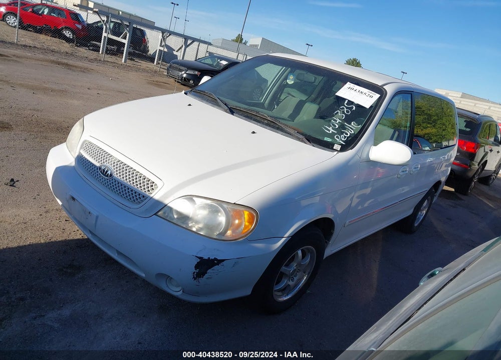 2005 KIA SEDONA EX/LX VIN: KNDUP132656712629