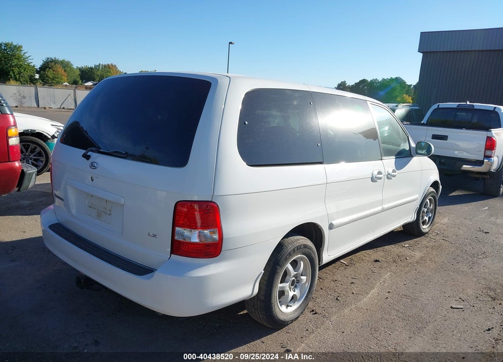 2005 KIA SEDONA EX/LX VIN: KNDUP132656712629