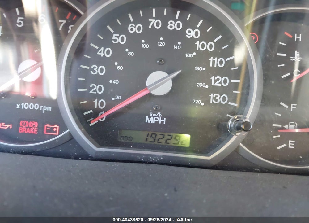 2005 KIA SEDONA EX/LX VIN: KNDUP132656712629