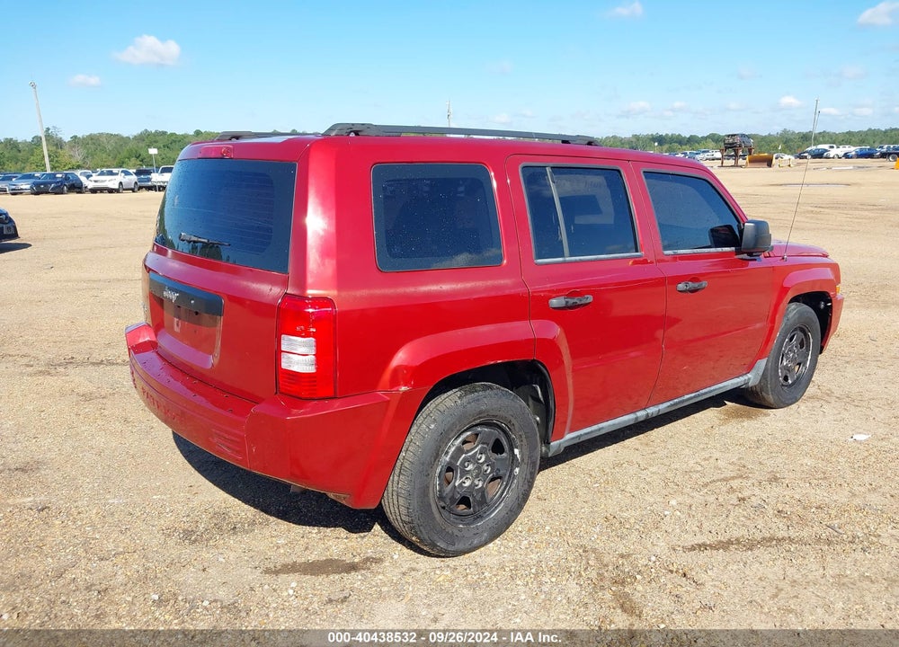 2008 JEEP PATRIOT SPORT VIN: 1J8FF28W18D636310