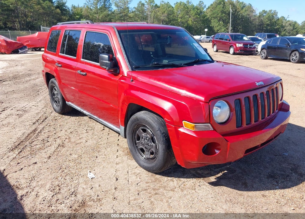 2008 JEEP PATRIOT SPORT VIN: 1J8FF28W18D636310