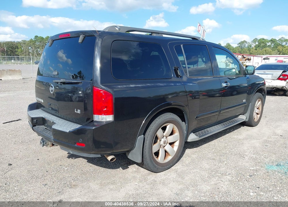 2008 NISSAN ARMADA LE VIN: 5N1AA08C48N603334
