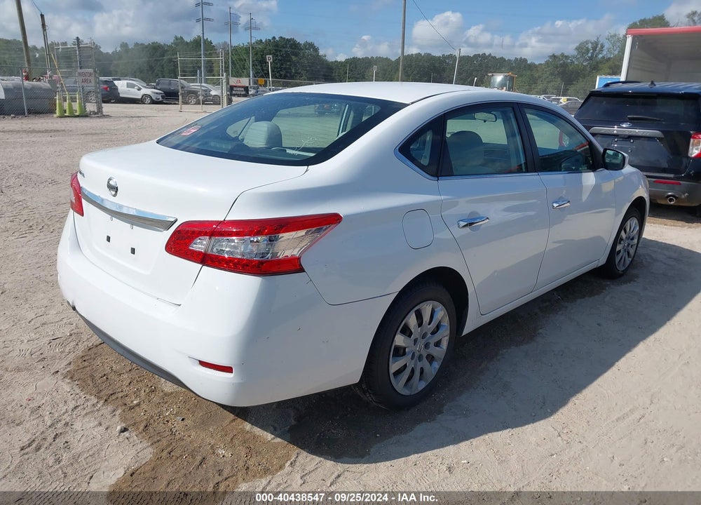 2015 NISSAN SENTRA S VIN: 3N1AB7AP4FY213439
