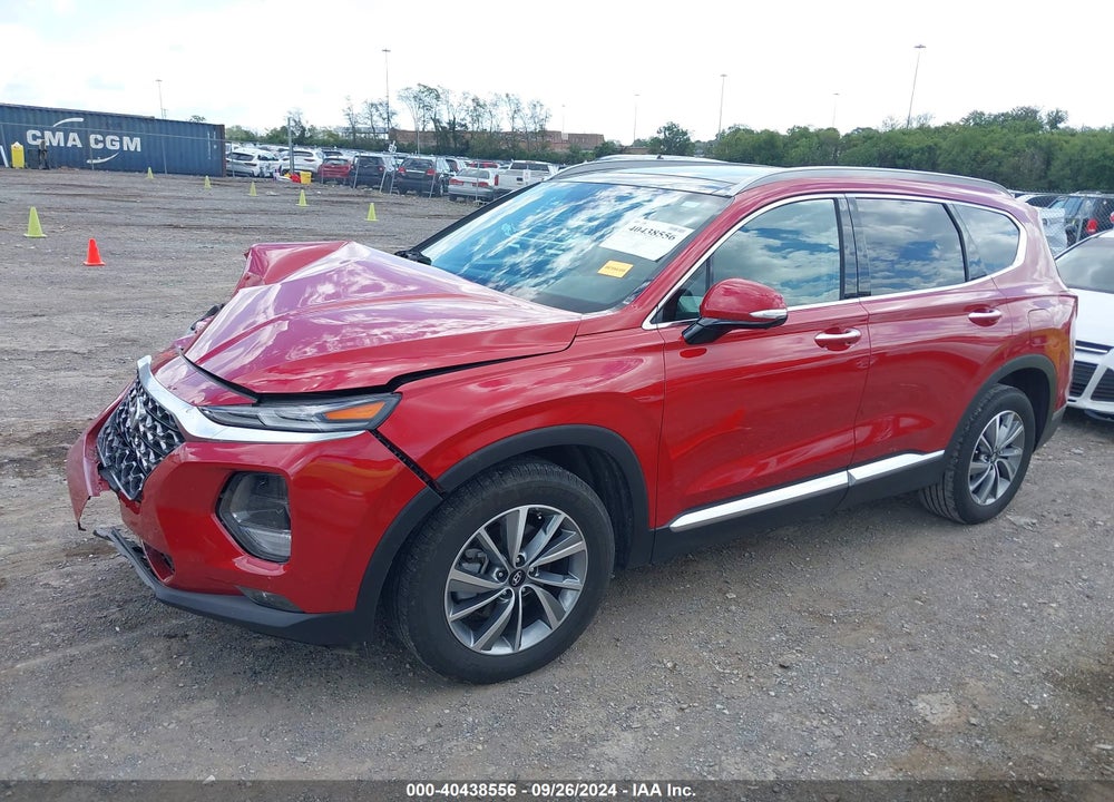 2019 HYUNDAI SANTA FE ULTIMATE VIN: 5NMS53AD9KH062142