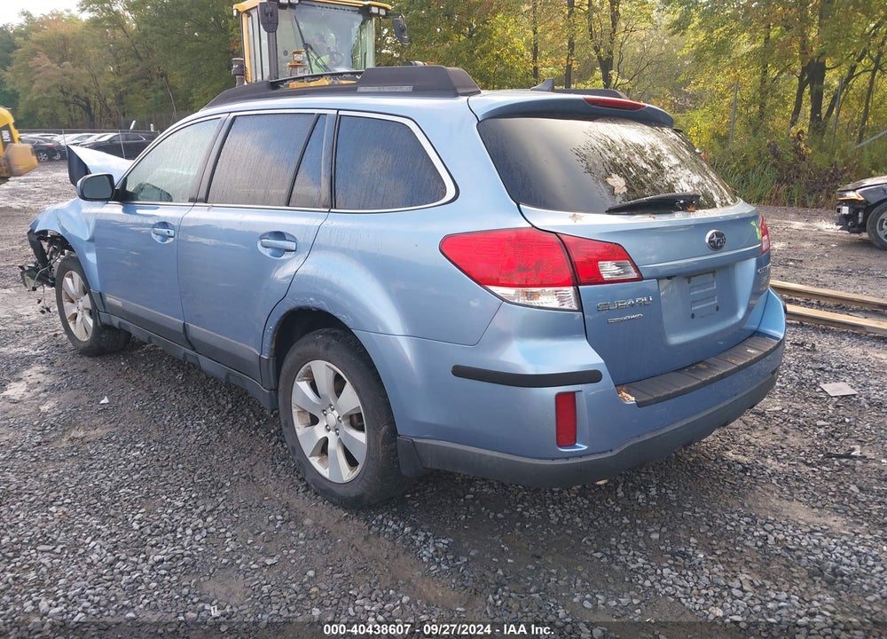 2011 SUBARU OUTBACK 3.6R LIMITED VIN: 4S4BRDKC9B2396137