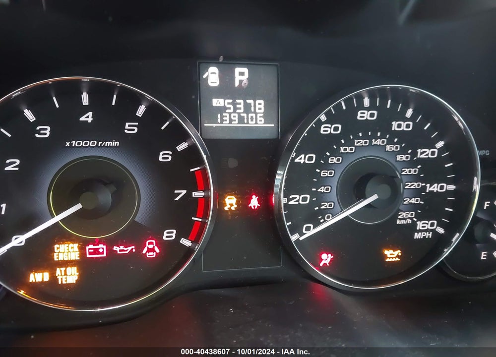 2011 SUBARU OUTBACK 3.6R LIMITED VIN: 4S4BRDKC9B2396137