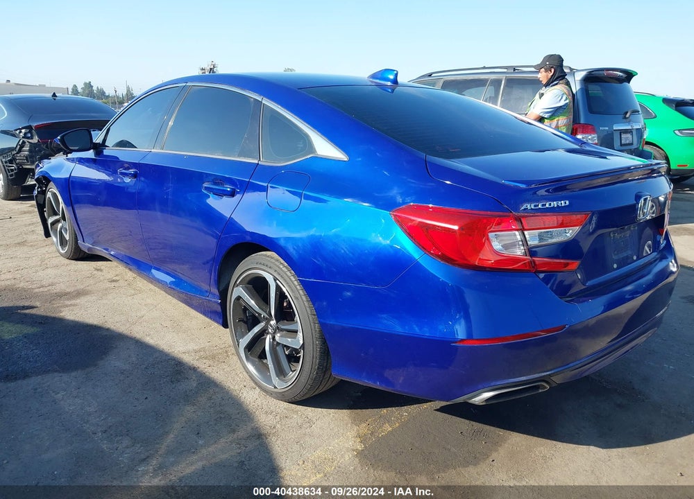 2018 HONDA ACCORD SPORT VIN: 1HGCV1F30JA161497