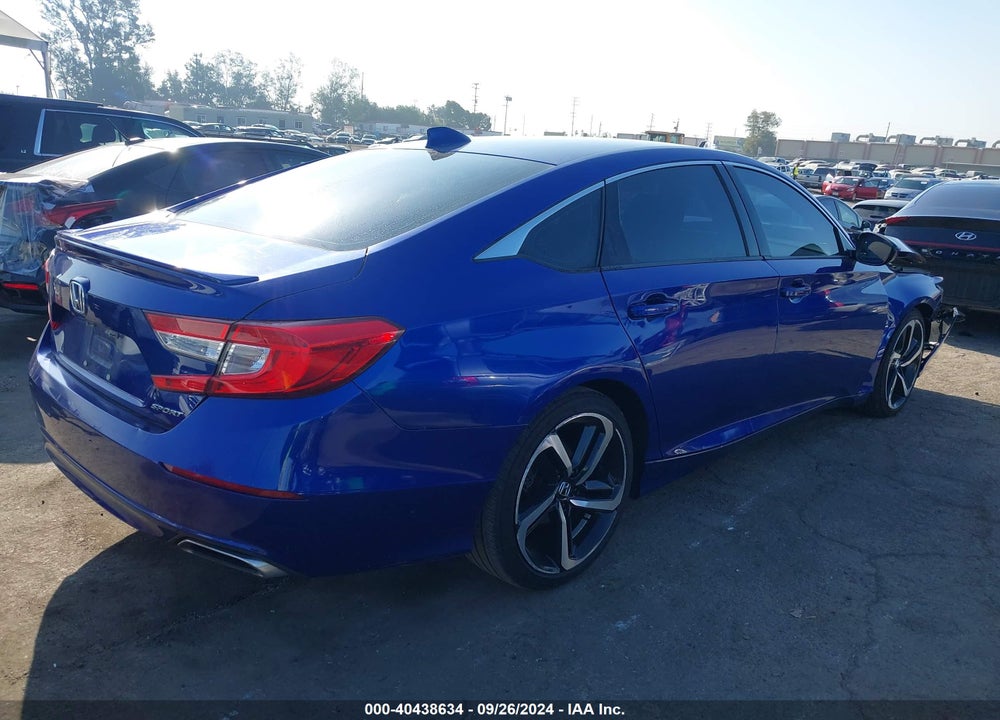 2018 HONDA ACCORD SPORT VIN: 1HGCV1F30JA161497