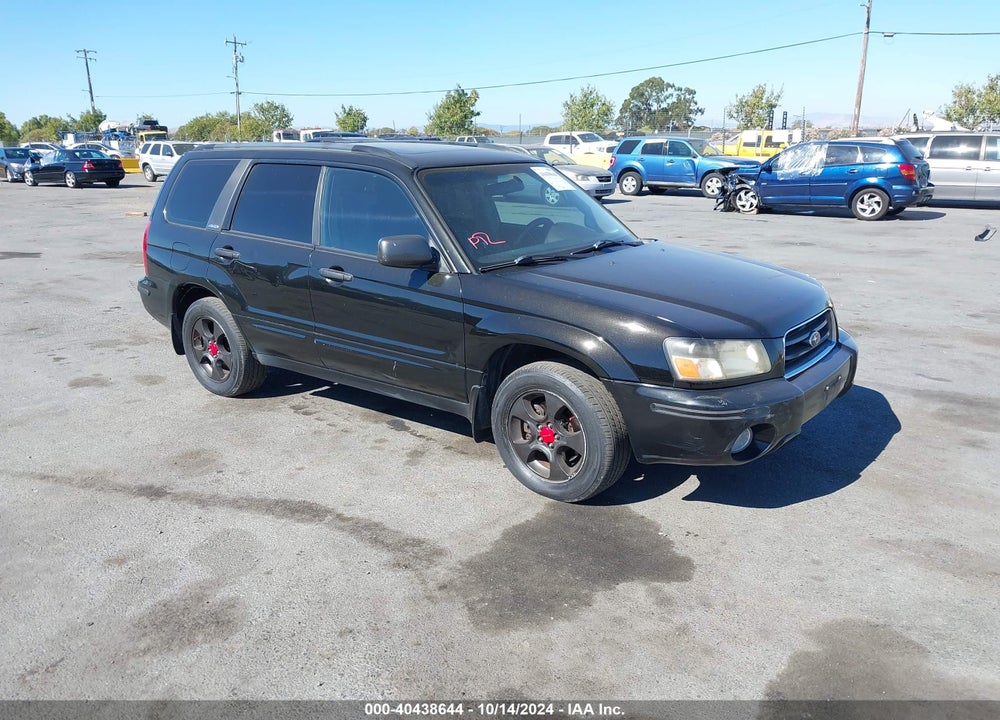 2003 SUBARU FORESTER XS VIN: JF1SG65653H766208