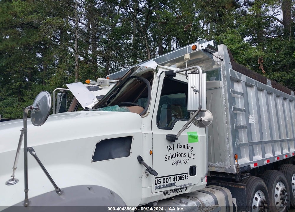 2015 MACK GU713 GU700 VIN: 1M2AX07C2FM022269