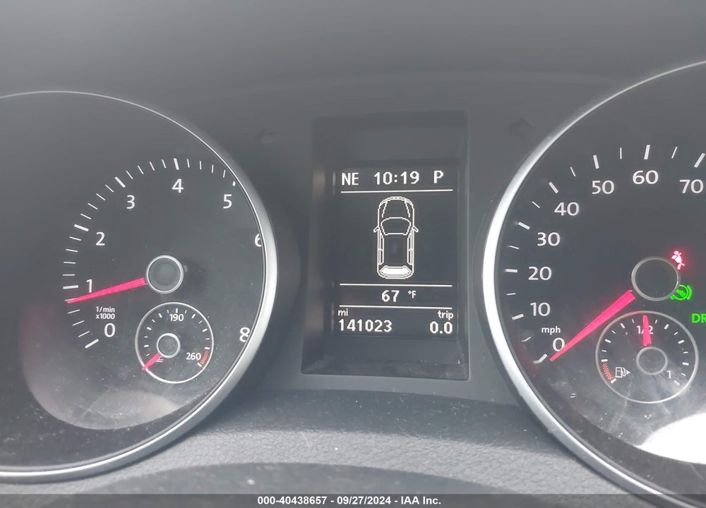 2013 VOLKSWAGEN GOLF 2.5L 4-DOOR VIN: WVWDB7AJ1DW133655