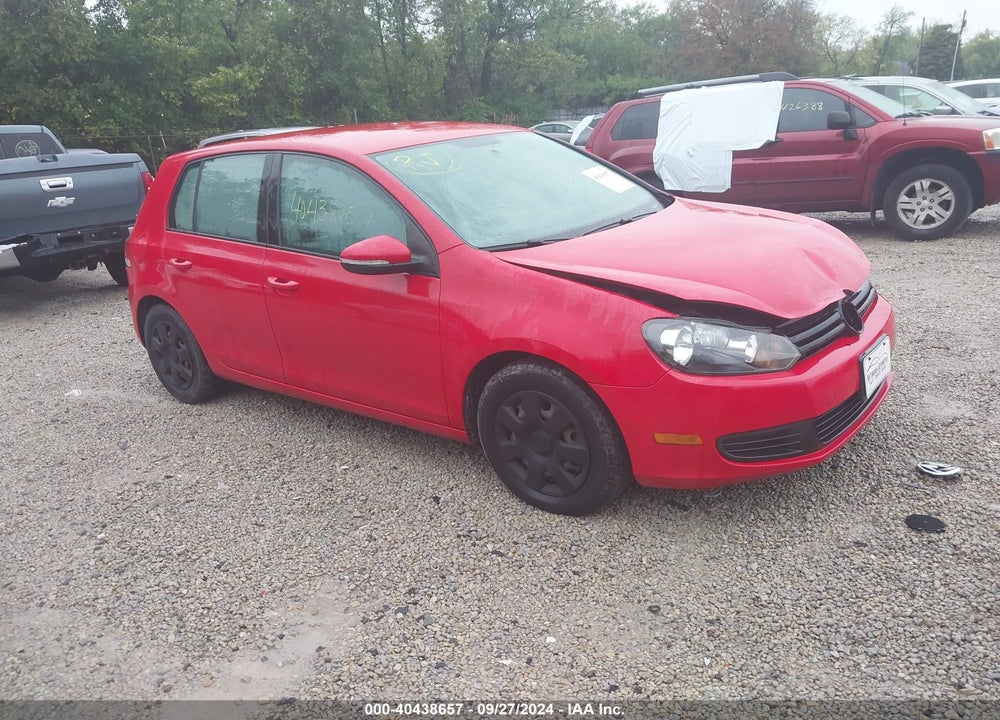 2013 VOLKSWAGEN GOLF 2.5L 4-DOOR VIN: WVWDB7AJ1DW133655