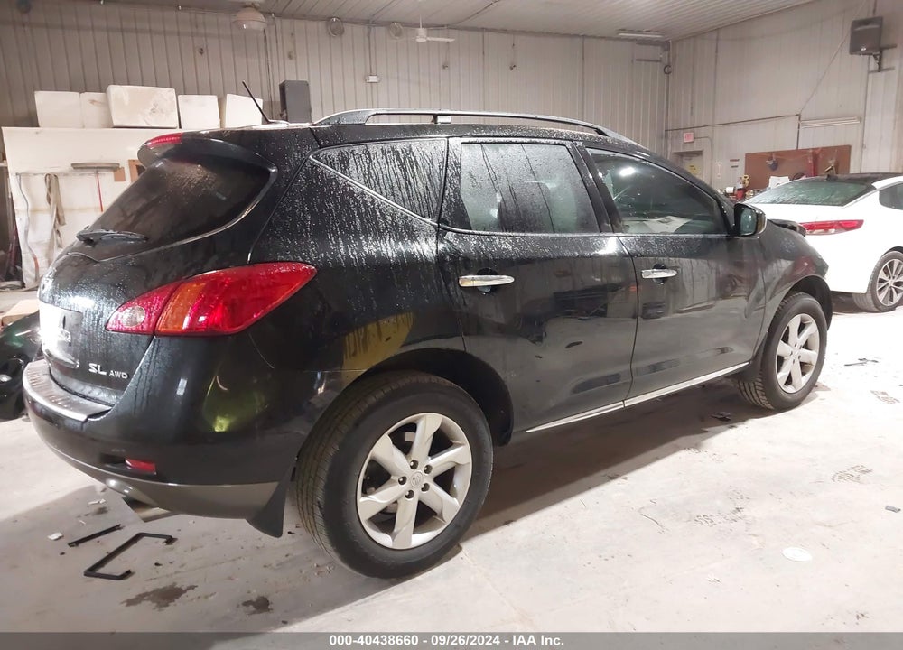 2010 NISSAN MURANO SL VIN: JN8AZ1MW2AW130637