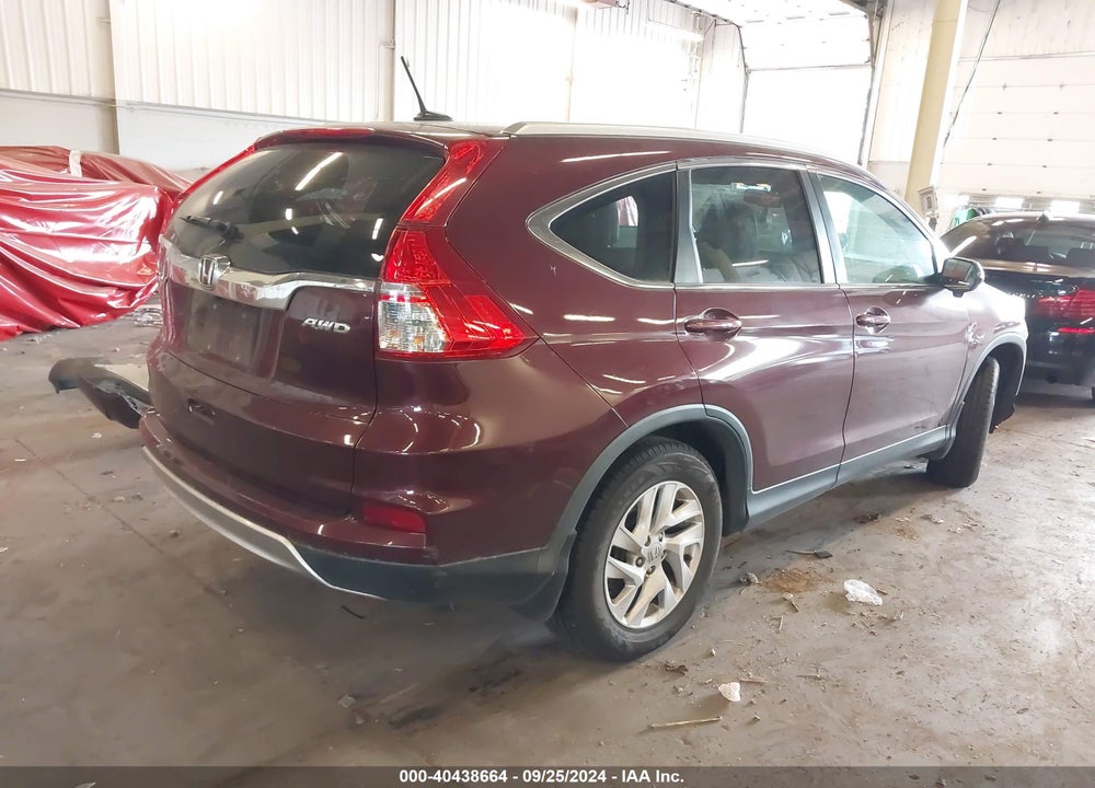 2015 HONDA CR-V EX-L VIN: 2HKRM4H76FH638494