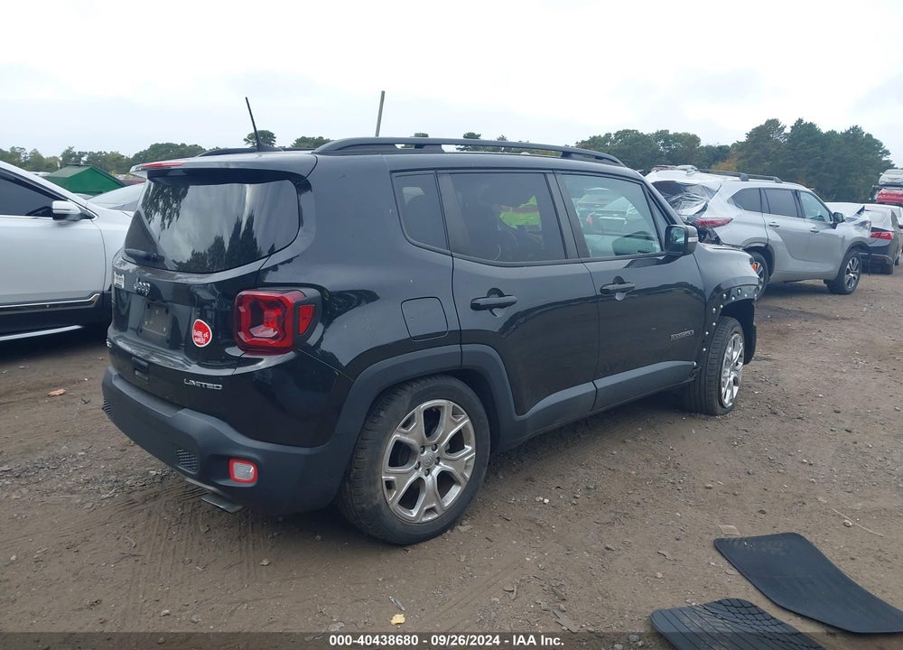 2019 JEEP RENEGADE LIMITED 4X4 VIN: ZACNJBD13KPK06795