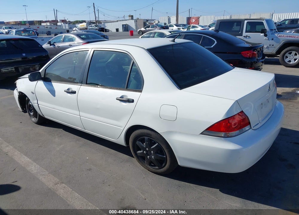 2005 MITSUBISHI LANCER ES VIN: JA3AJ26E75U027243