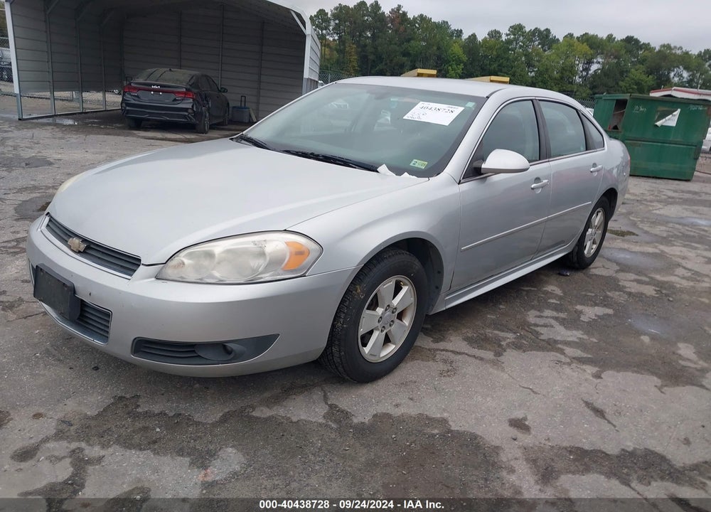 2011 CHEVROLET IMPALA LT VIN: 2G1WG5EK6B1159182