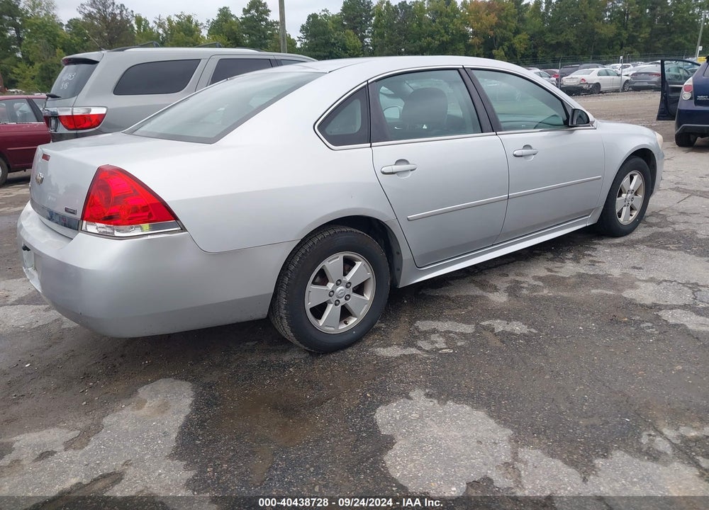 2011 CHEVROLET IMPALA LT VIN: 2G1WG5EK6B1159182