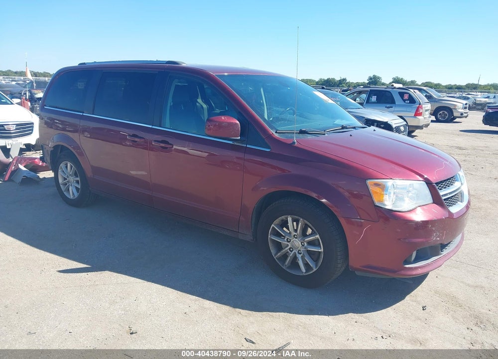 2019 DODGE GRAND CARAVAN SXT VIN: 2C4RDGCG7KR619930