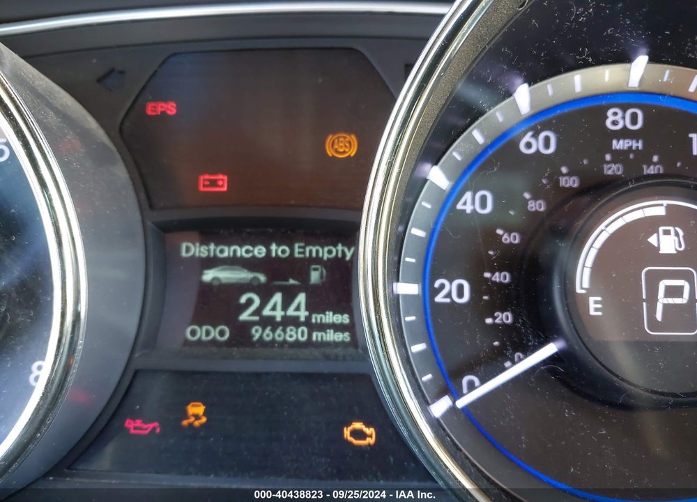 2012 HYUNDAI SONATA GLS VIN: 5NPEB4AC1CH456774
