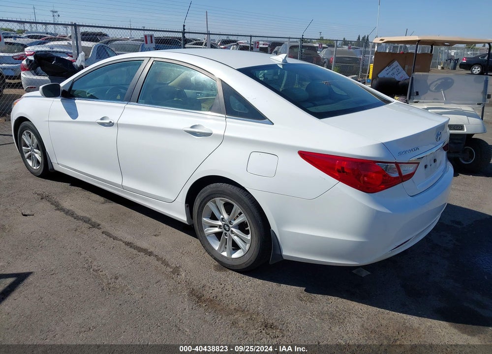 2012 HYUNDAI SONATA GLS VIN: 5NPEB4AC1CH456774