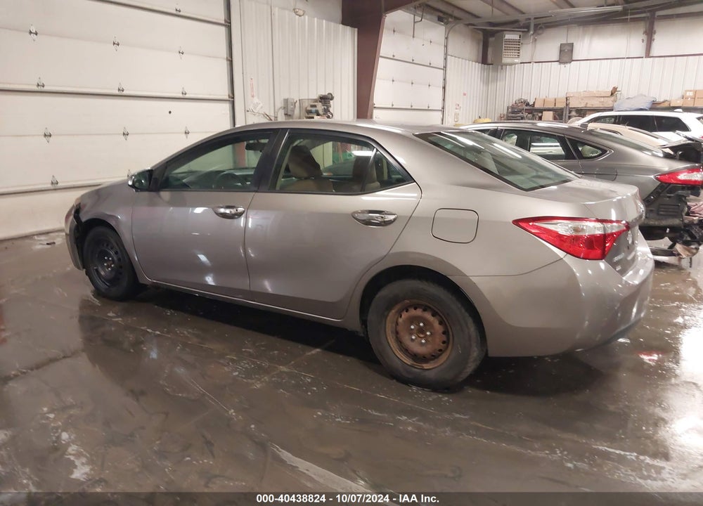 2016 TOYOTA COROLLA LE VIN: 2T1BURHE8GC500103