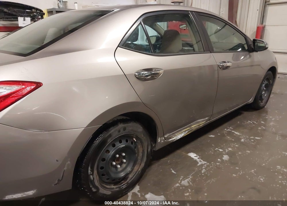 2016 TOYOTA COROLLA LE VIN: 2T1BURHE8GC500103
