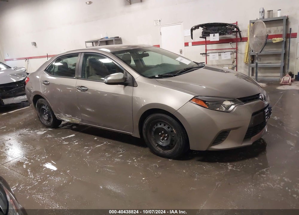 2016 TOYOTA COROLLA LE VIN: 2T1BURHE8GC500103