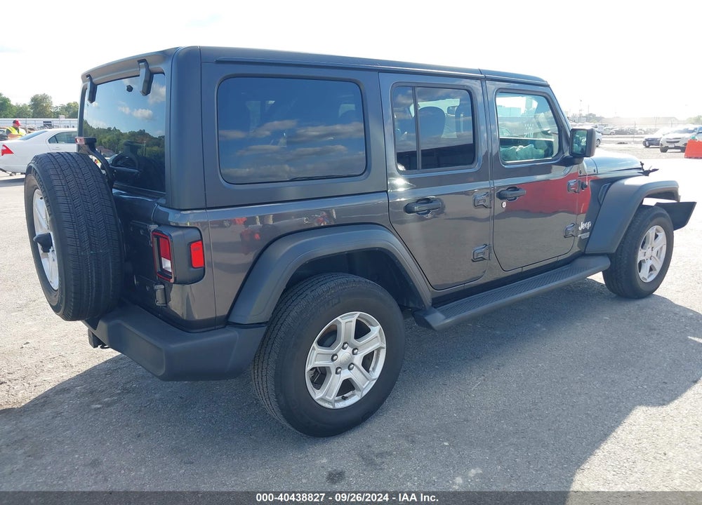 2020 JEEP WRANGLER UNLIMITED SPORT S 4X4 VIN: 1C4HJXDN9LW343843