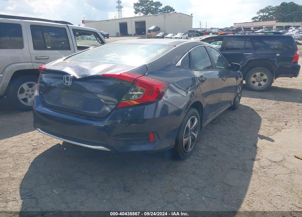 2020 HONDA CIVIC LX VIN: 2HGFC2F60LH564578