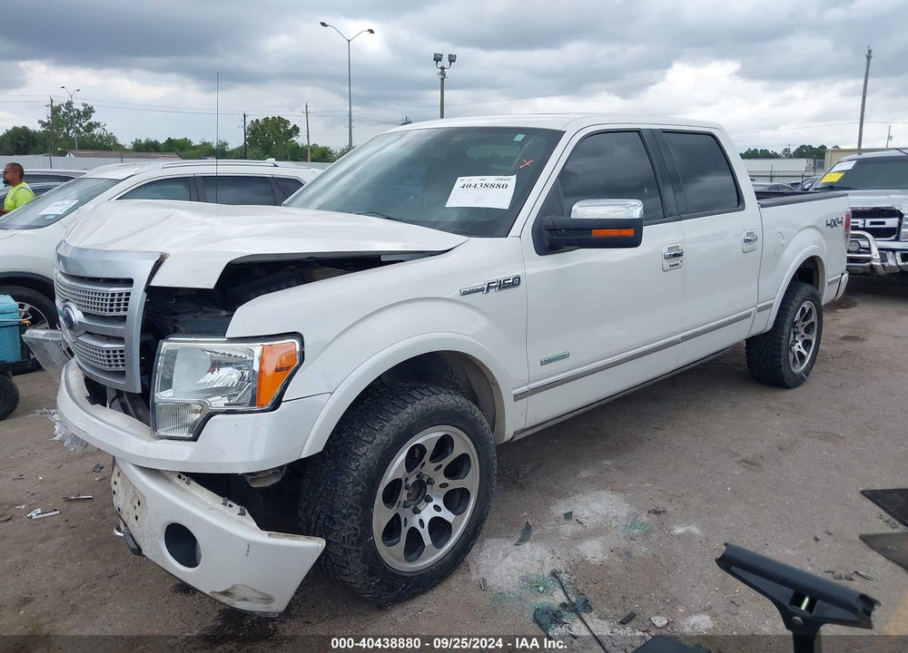 2012 FORD F-150 PLATINUM VIN: 1FTFW1ET2CFC94259