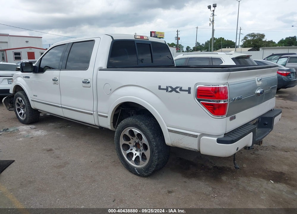 2012 FORD F-150 PLATINUM VIN: 1FTFW1ET2CFC94259